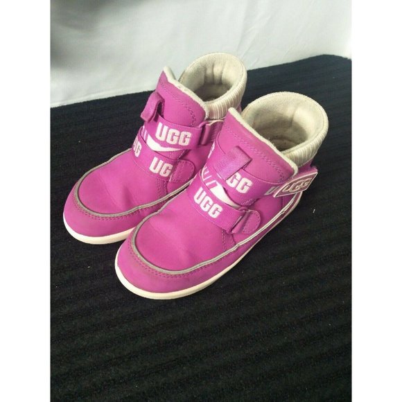 UGG Girls Winter Boots Warm Insulated Pink  Sz 11 - Picture 3 of 8